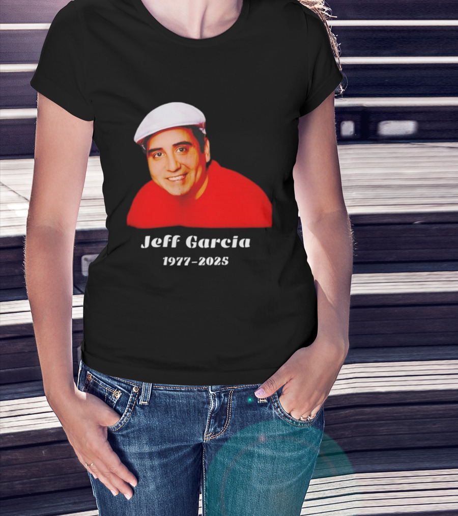 Jeff Garcia 1977-2028 Memorial Tribute Voice Actor T-Shirt