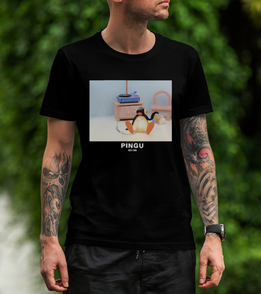 Pingu Chill 1986 Retro Music Vibes T-Shirt