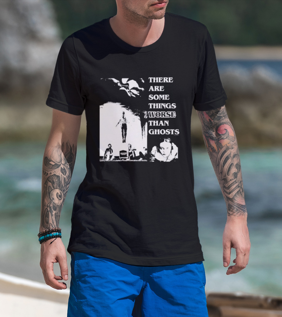 Stranger Things Max There Are Some Things Worse Than Ghosts T-Shirt
