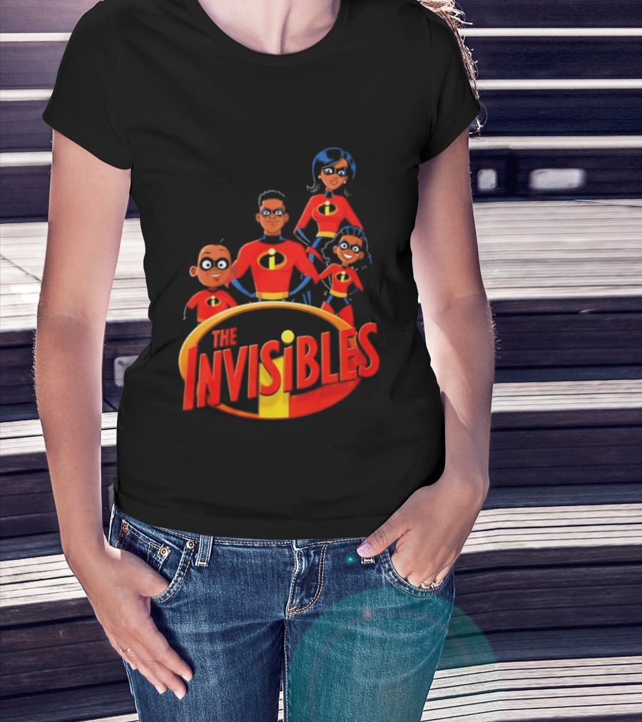The Invisibles Characters The Incredibles Parody Superhero Family T-Shirt