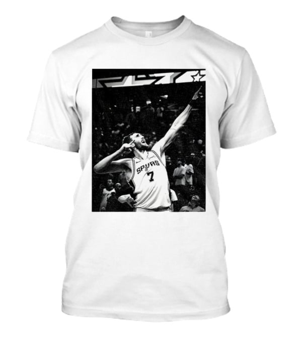 De’Aaron Fox Luke Kornet San Antonio Spurs Basketball Vintage T-Shirt