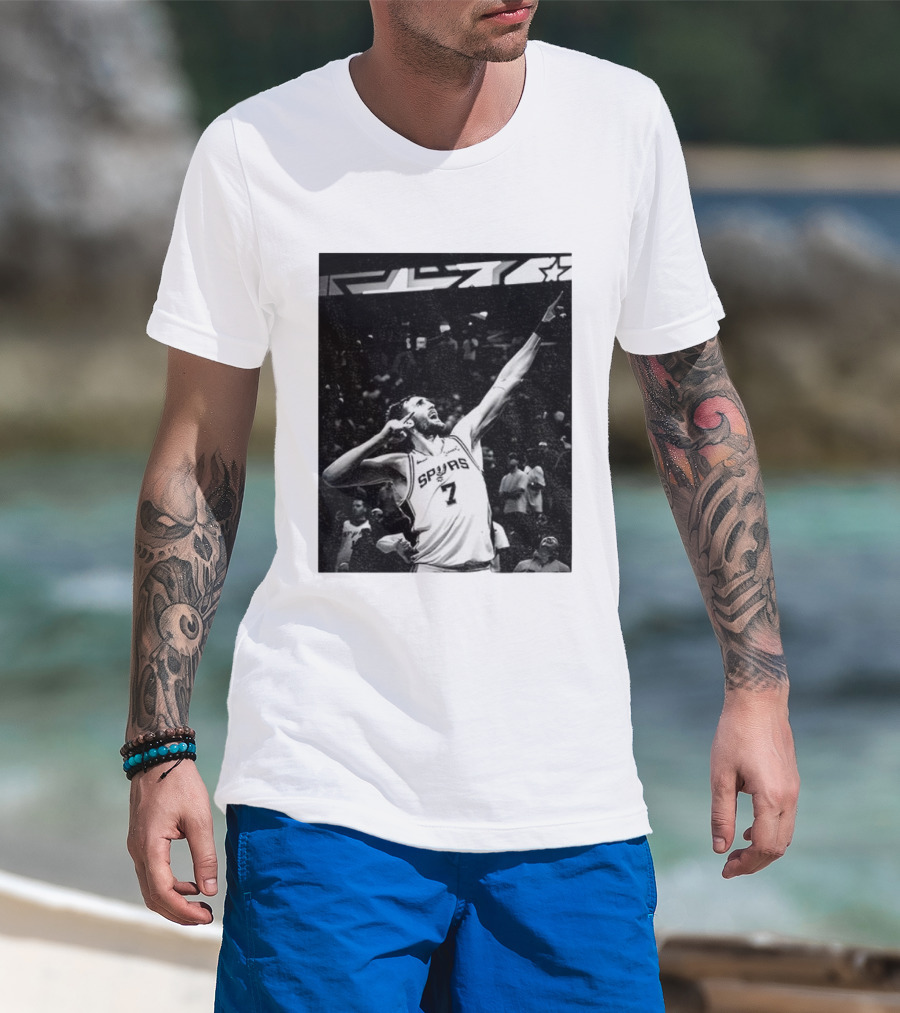 De’Aaron Fox Luke Kornet San Antonio Spurs Basketball Vintage T-Shirt