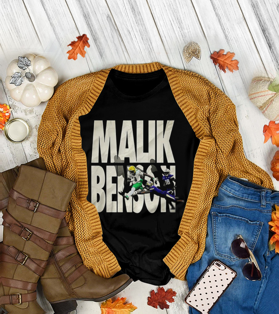Malik Benson Ducks Triumph Over Huskies 26-14 T-Shirt