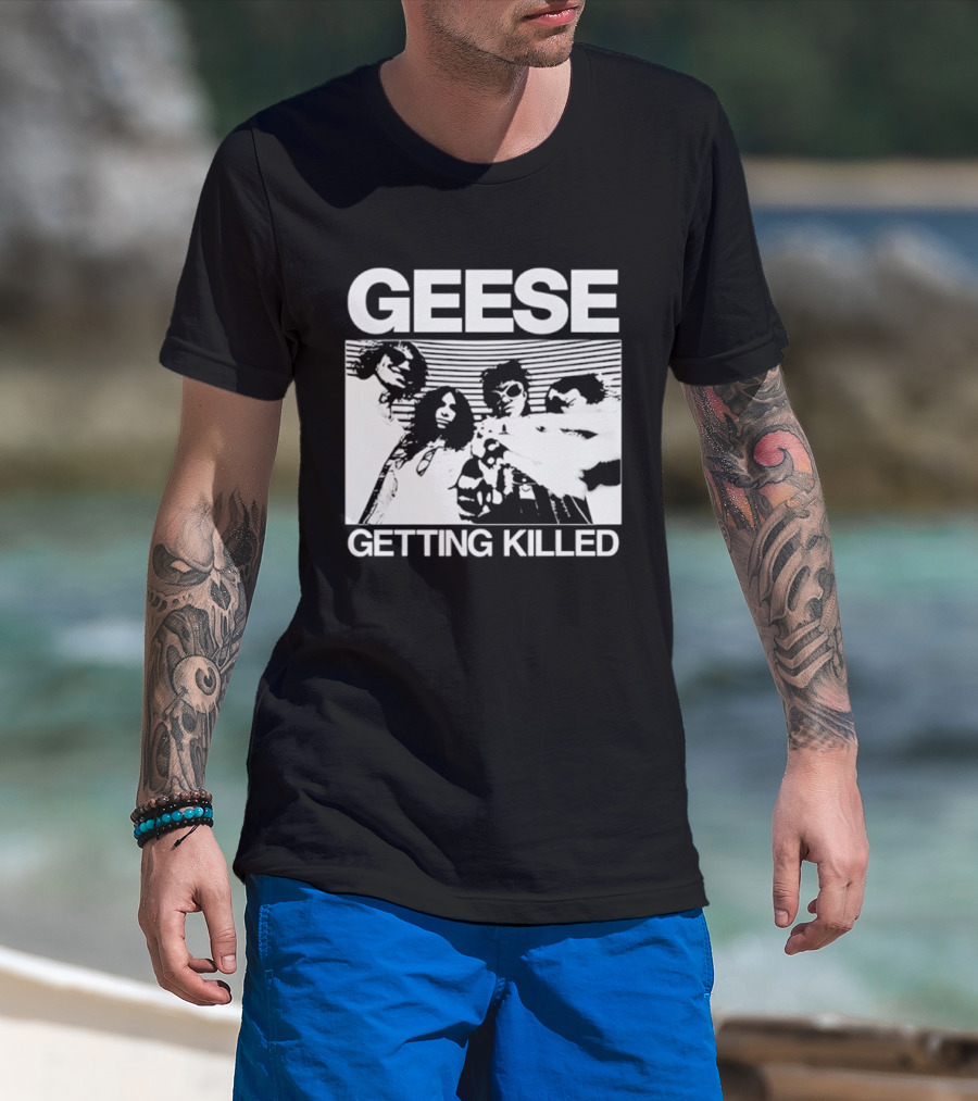 Cameron Winter Emily Green Dominic DiGesu Max Bassin Geese Getting Killed Tour T-Shirt