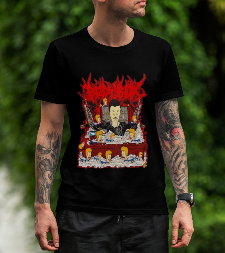 Beavis And Butthead Scoreface Scarface Mashup T-Shirt