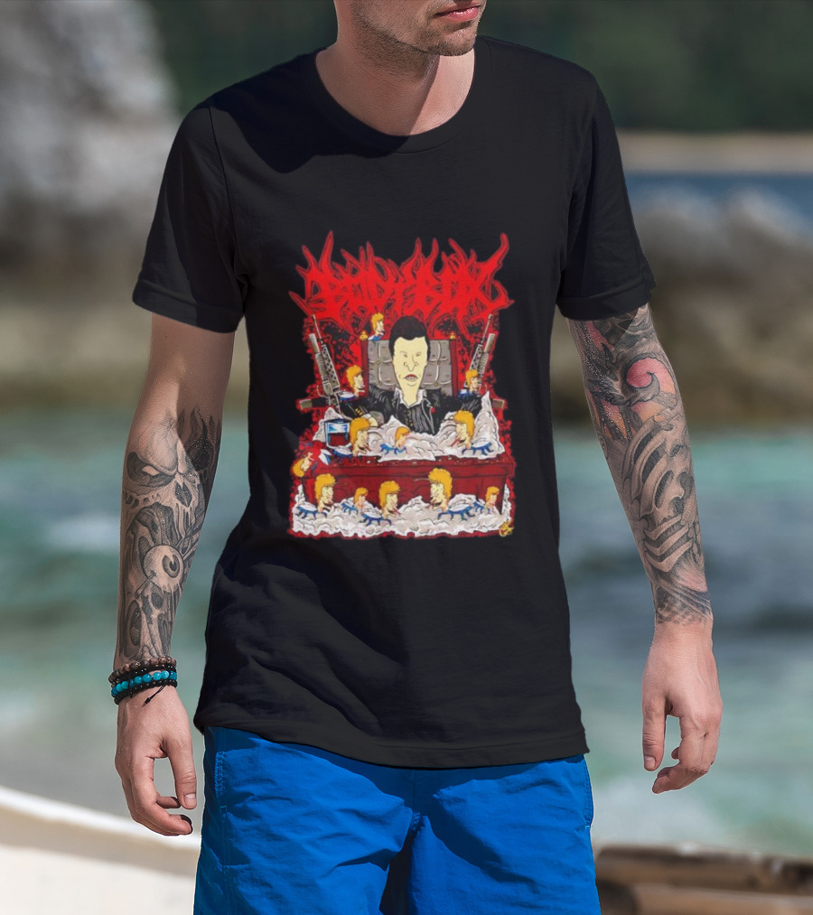 Beavis And Butthead Scoreface Scarface Mashup T-Shirt