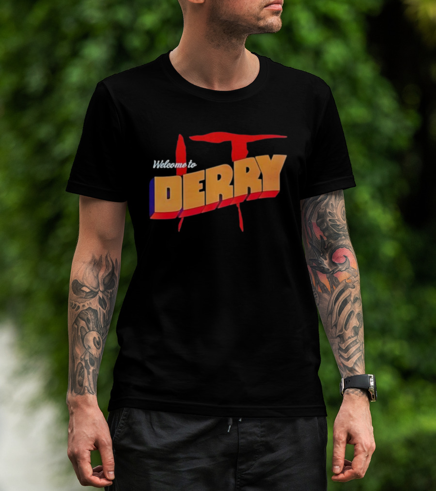 IT Welcome To Derry Horror T-Shirt
