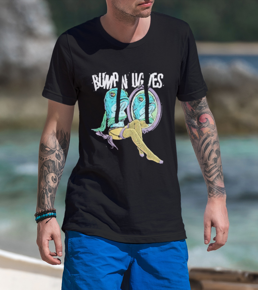 Bumpin Uglies Mermaid Fishnet S T-Shirt