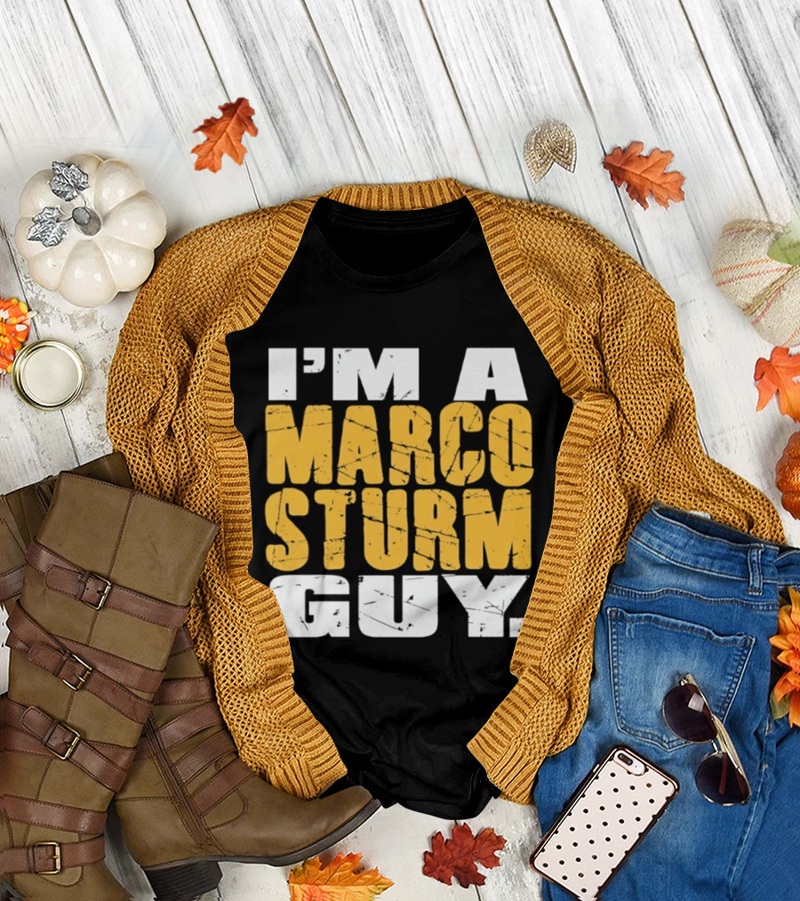 I’m A Marco Sturm Guy Boston Bruins Fan Hockey T-Shirt