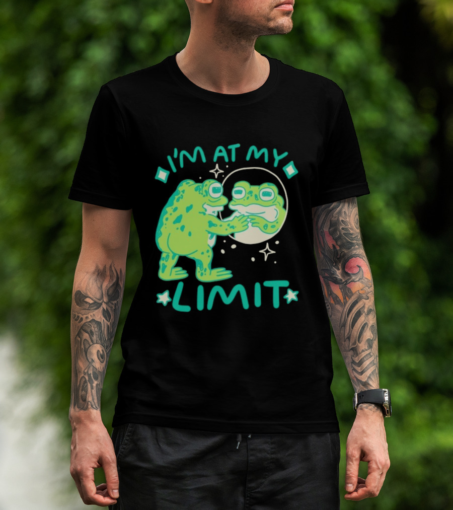 I'm At My Limit Frog Mirror Reflection T-Shirt