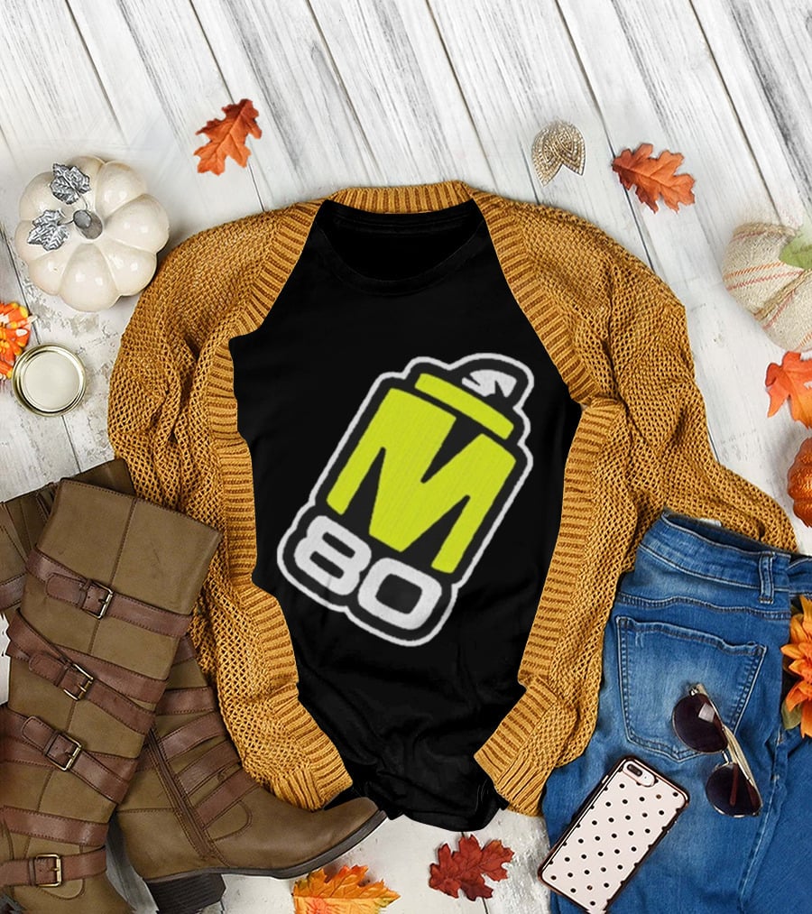 M80 Pro Player Gaming Esports Logo Spray Can T-Shirt
