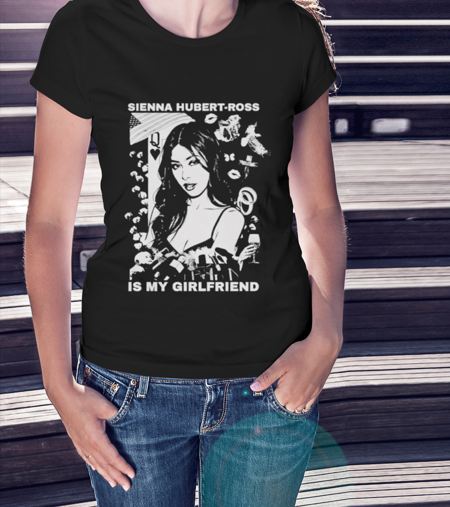 Sienna Hubert Ross Is My Girlfriend Retro Aesthetic Design T-Shirt