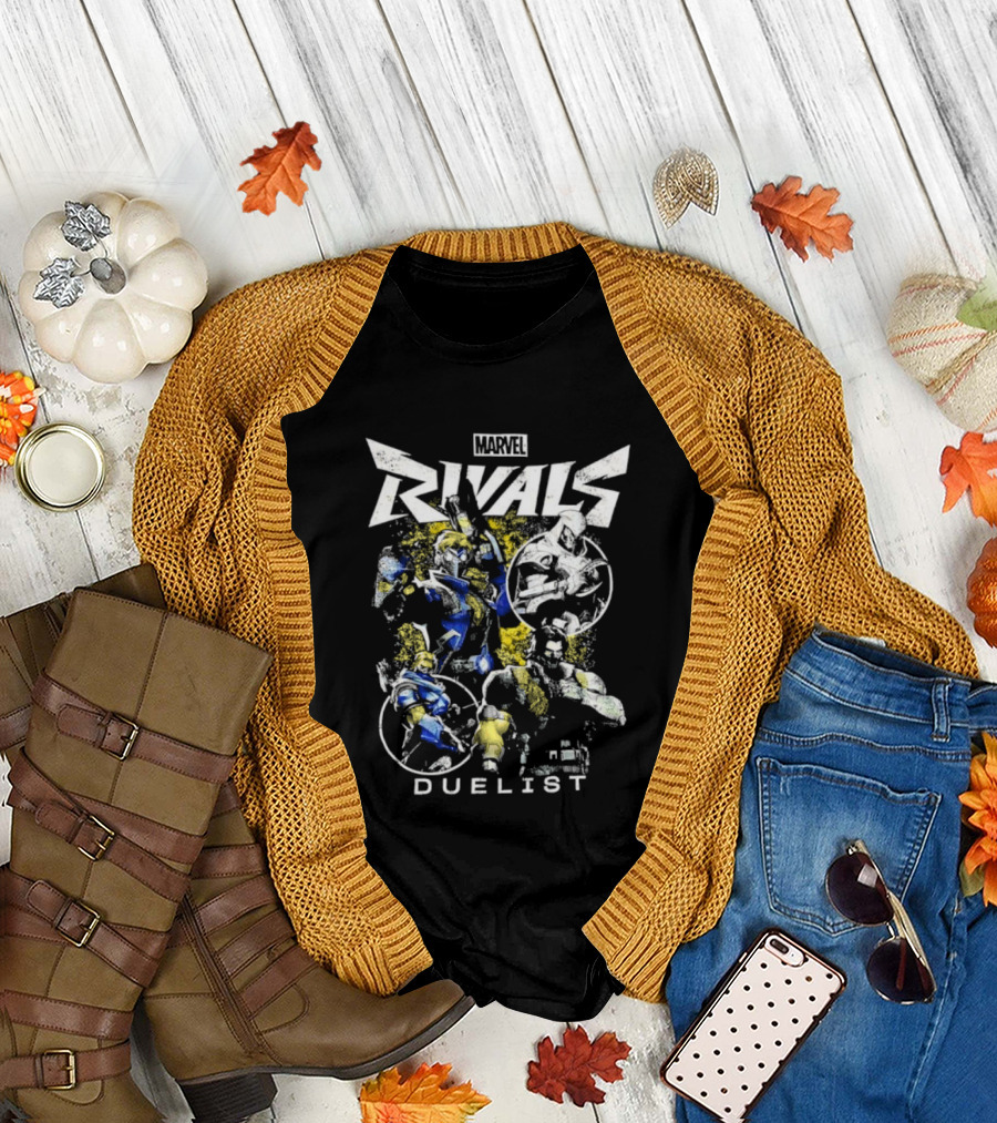 Marvel Rivals Avengers Endgame Duelist Team Heroes Battle T-Shirt