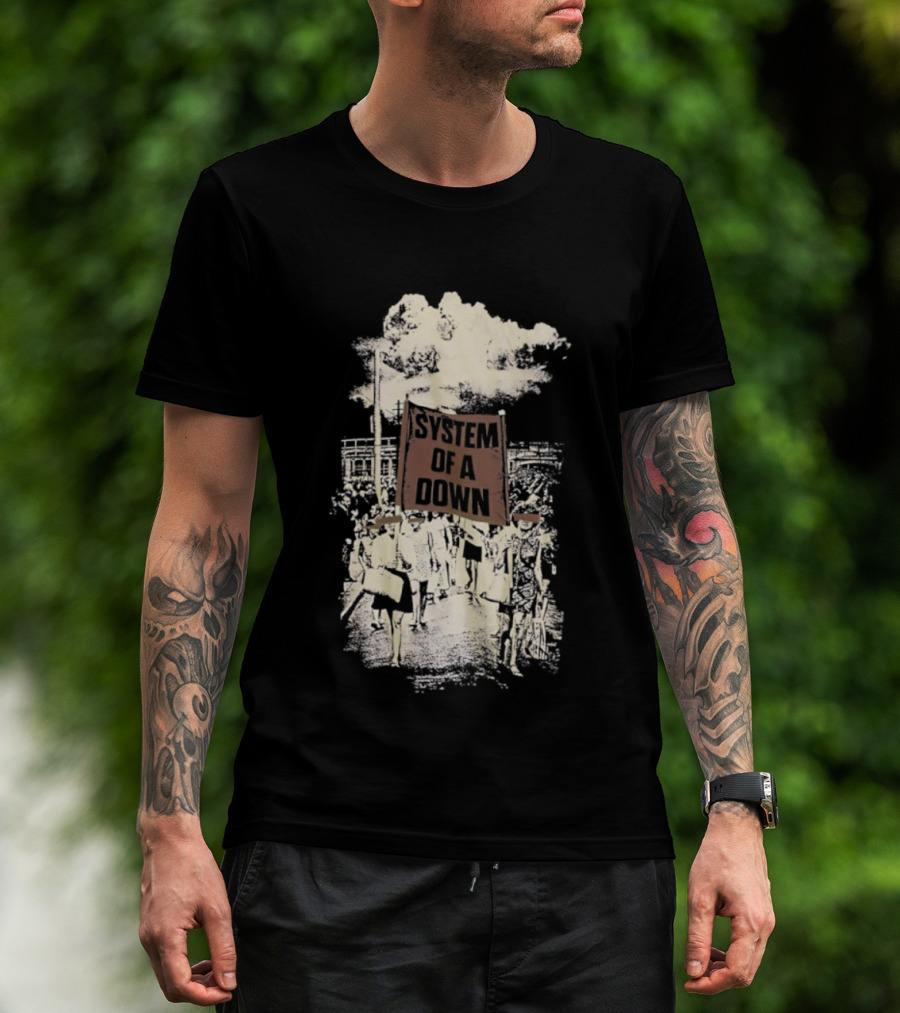 System Of A Down Vintage Tour Style T-Shirt