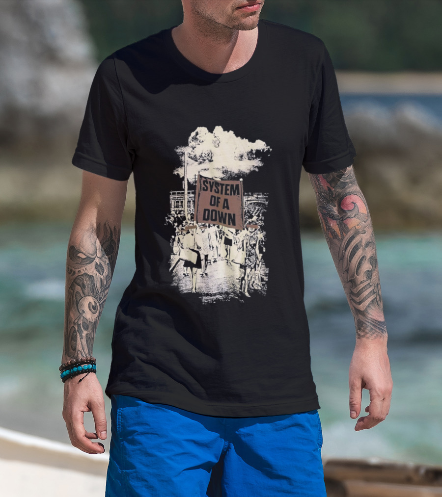 System Of A Down Vintage Tour Style T-Shirt