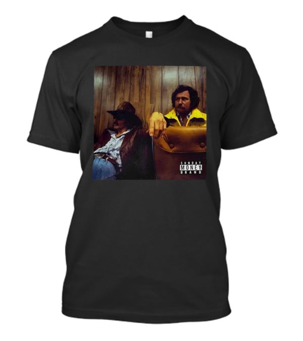 Sunday Money Brand Dale Earnhardt And Dale Earnhardt Jr. NASCAR Drivers Retro T-Shirt
