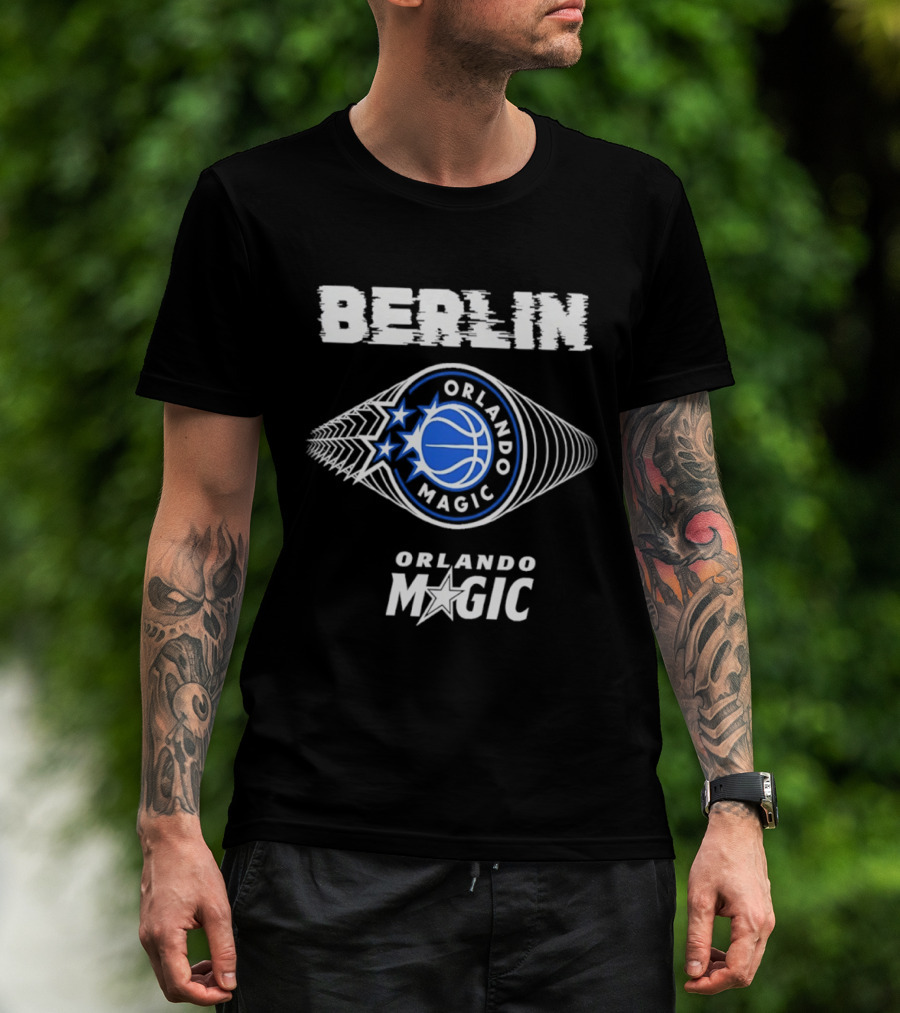 Orlando Magic Berlin 2026 Basketball Team Logo NBA Style T-Shirt