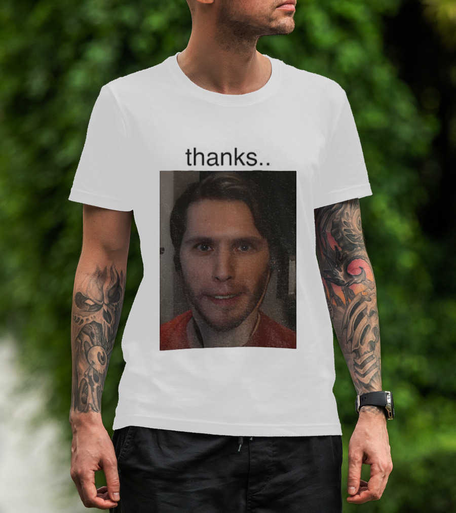 Jerma985 Funny Streamer Thanks Meme Face T-Shirt