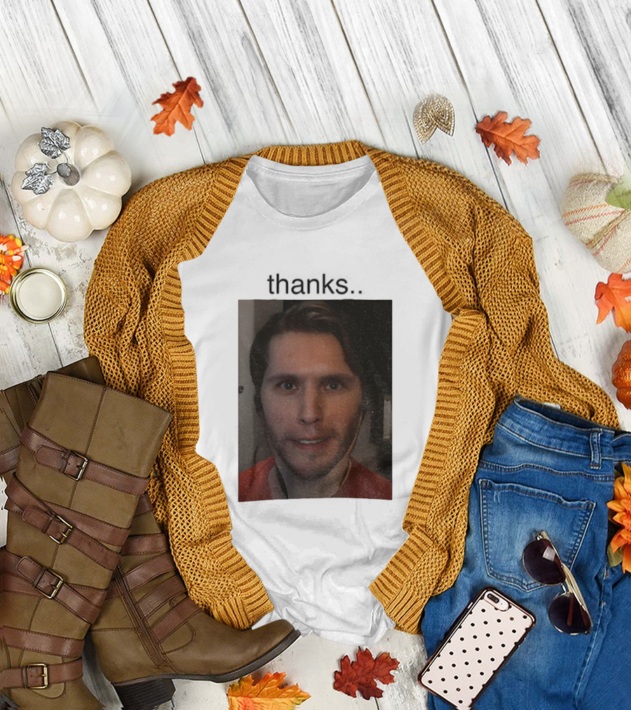 Jerma985 Funny Streamer Thanks Meme Face T-Shirt