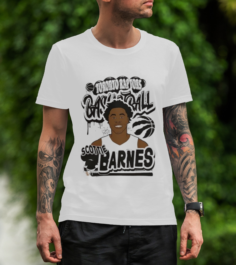 Toronto Raptors Basketball Scottie Barnes T-Shirt