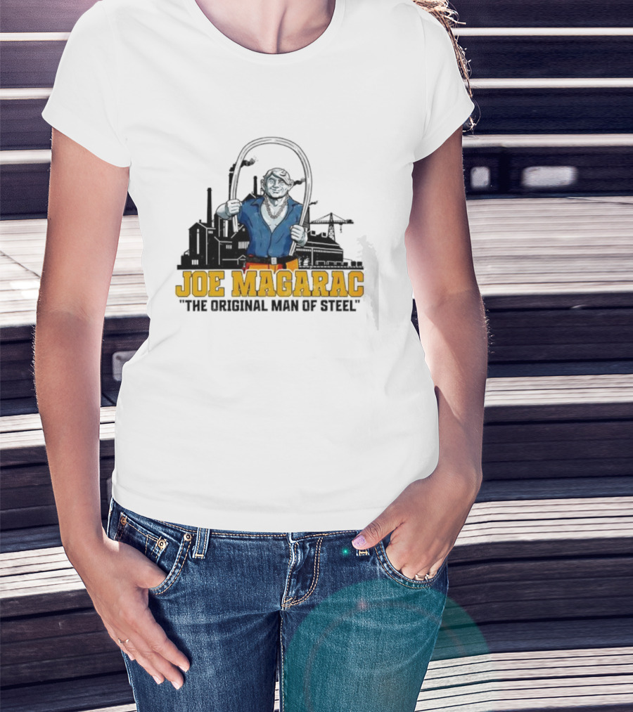Joe Magarac The Original Man Of Steel Iconic American Folk Legend T-Shirt