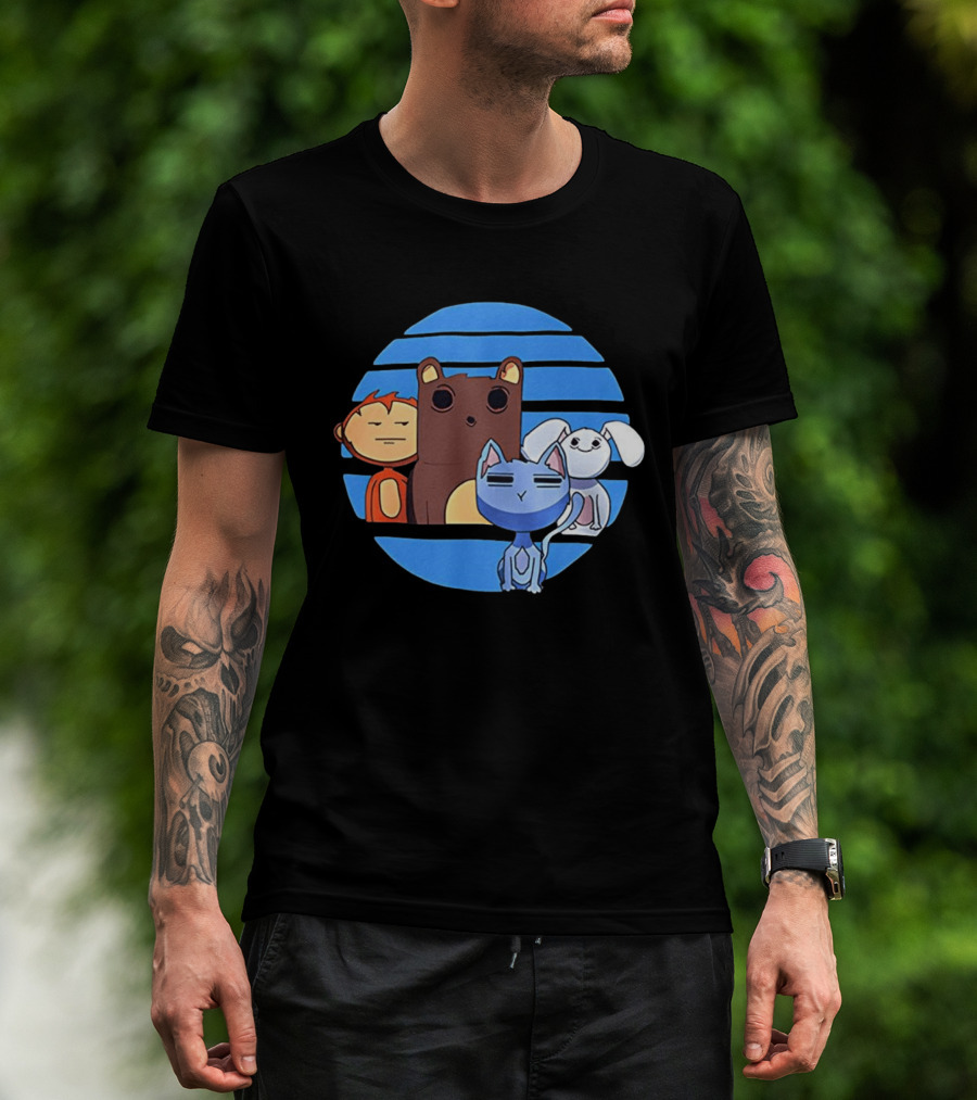 Final Destination Bloodlines Cartoon Animals Bobby Campbell Owen Joyner T-Shirt