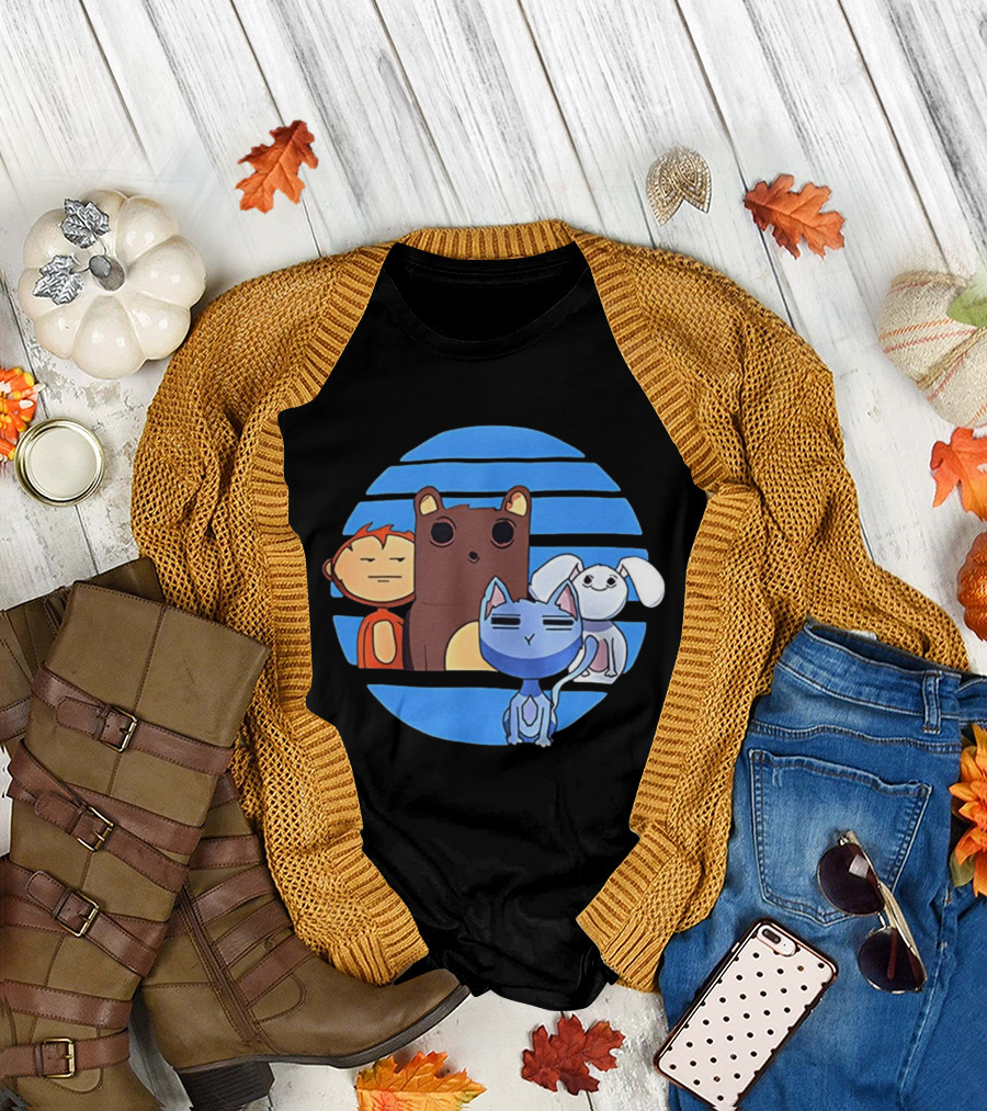 Final Destination Bloodlines Cartoon Animals Bobby Campbell Owen Joyner T-Shirt