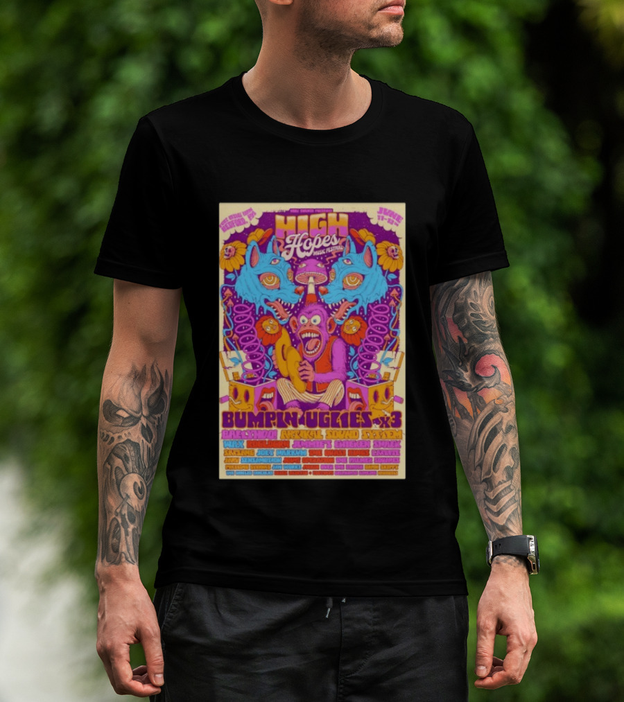 High Hopes Music Festival Bedford PA June 11 13 2026 T-Shirt