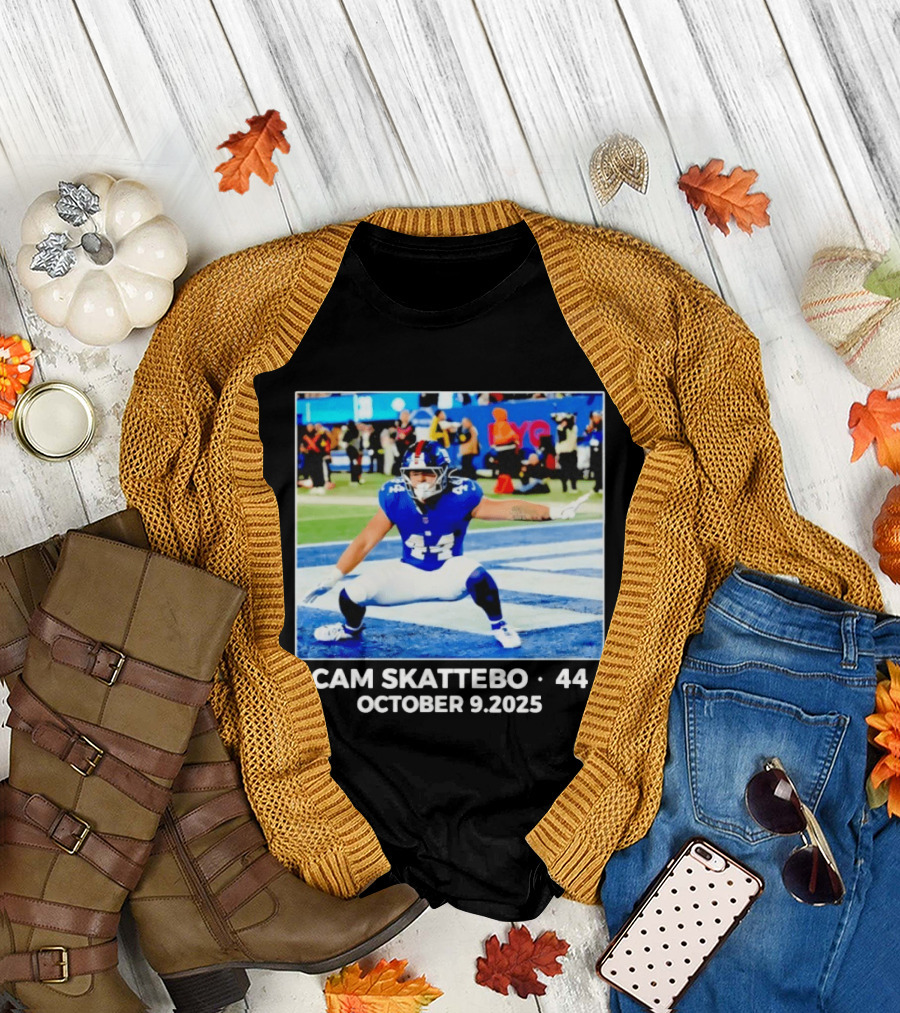 Cam Skattebo 44 October 9 2025 Football Action T-Shirt