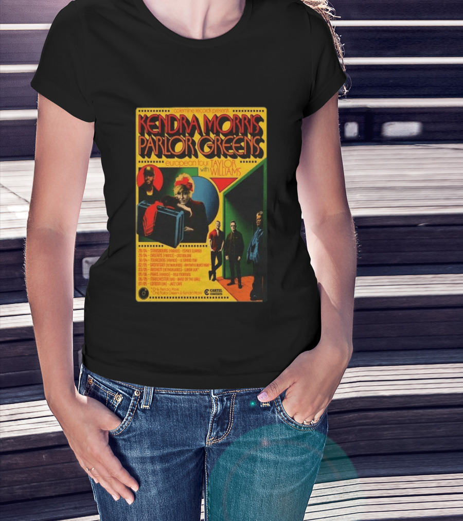 Kendra Morris Parlor Greens European Tour Taylor With Williams 2026 T-Shirt
