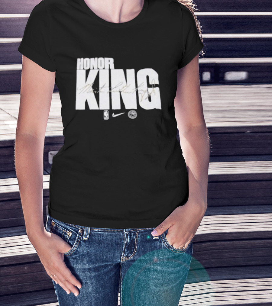 Nike Golden State Warriors Honor The King Martin Luther King Jr NBA T-Shirt