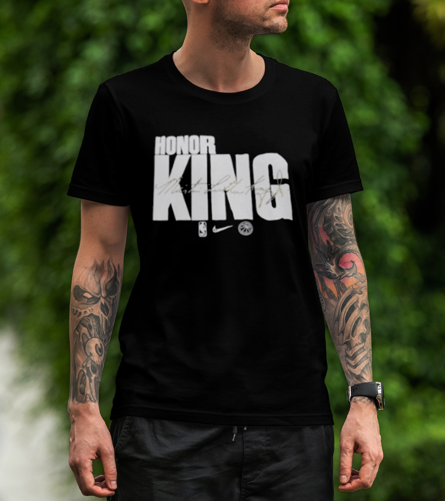 Nike Golden State Warriors Honor The King Martin Luther King Jr NBA T-Shirt