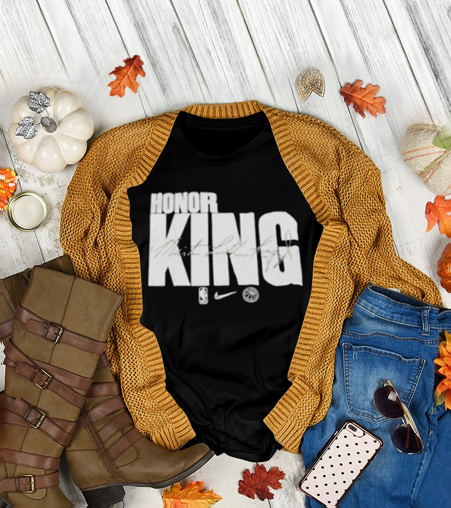Nike Golden State Warriors Honor The King Martin Luther King Jr NBA T-Shirt