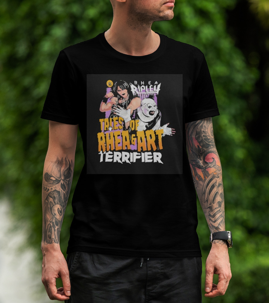 Rhea Ripley Tales Of Rhea And Art Terrifier T-Shirt