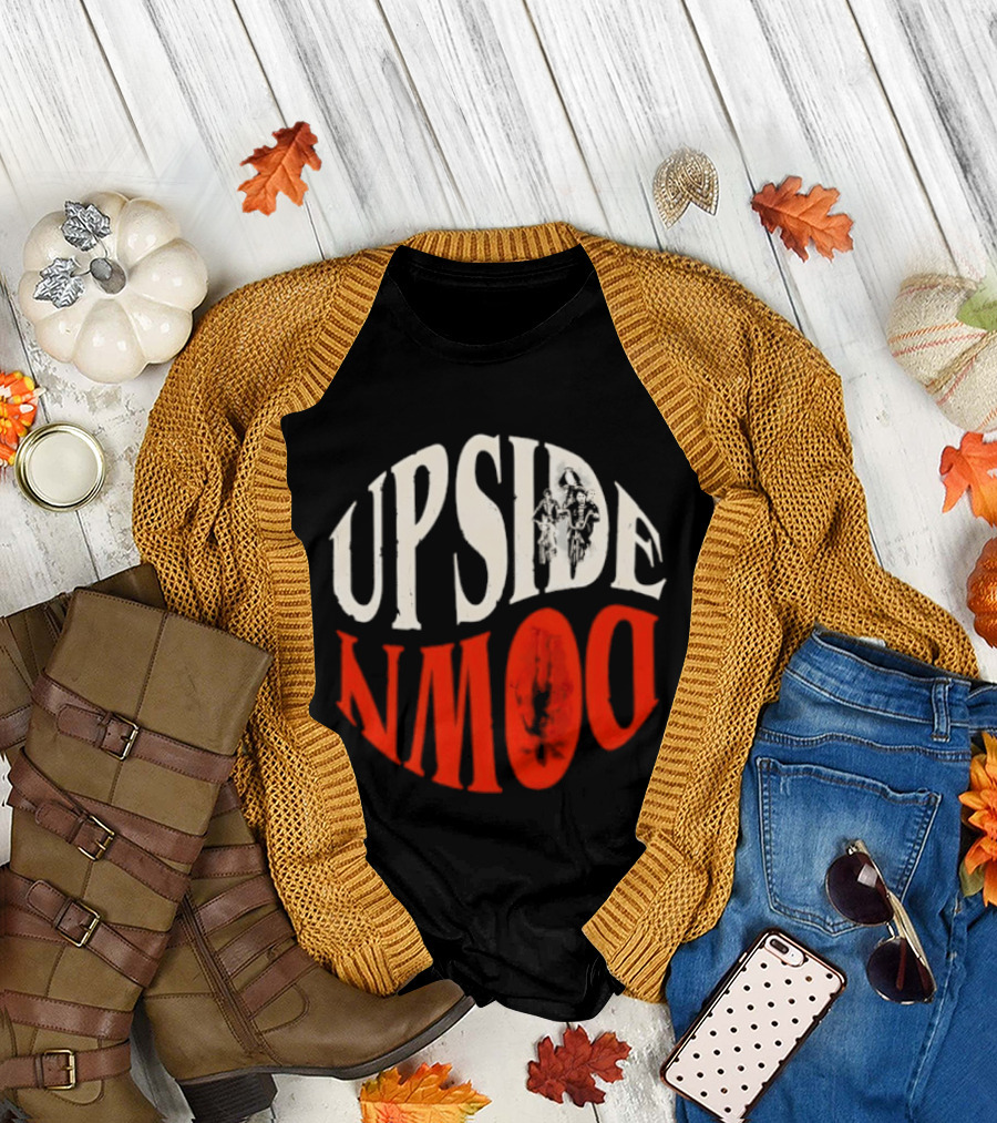 Upside Down Stranger Things Characters Series T-Shirt