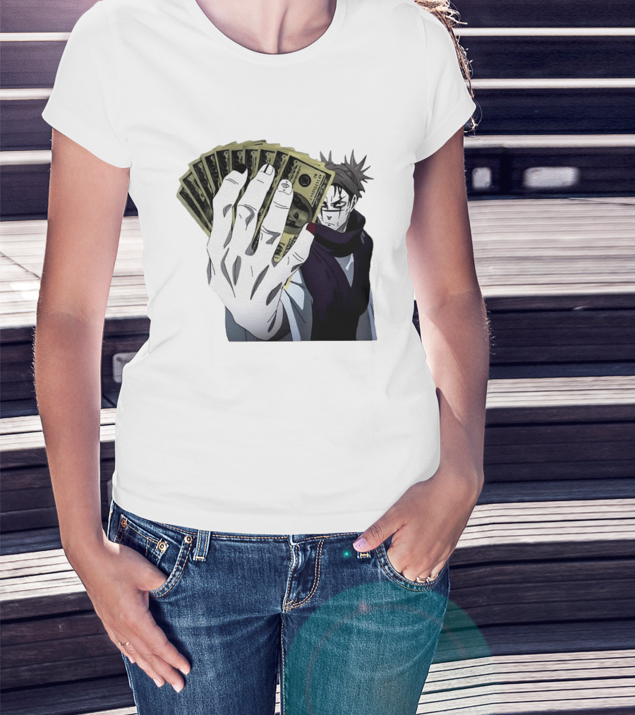 Choso Jujutsu Kaisen Money Fan Anime T-Shirt