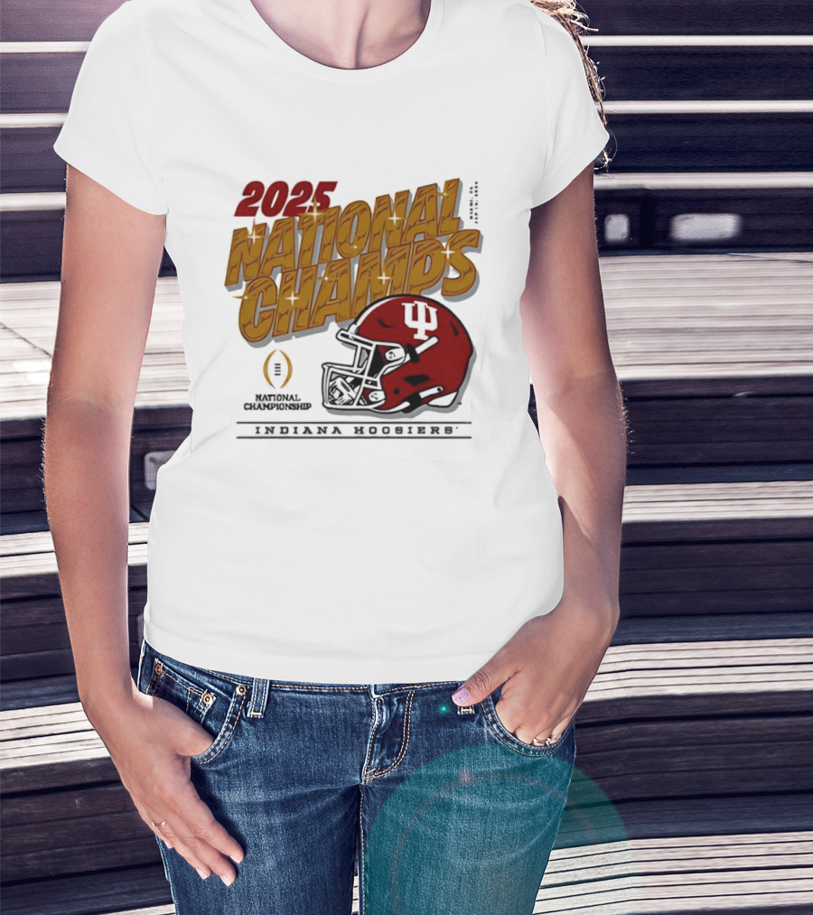 2025 National Champs Indiana Hoosiers Football Champions T-Shirt