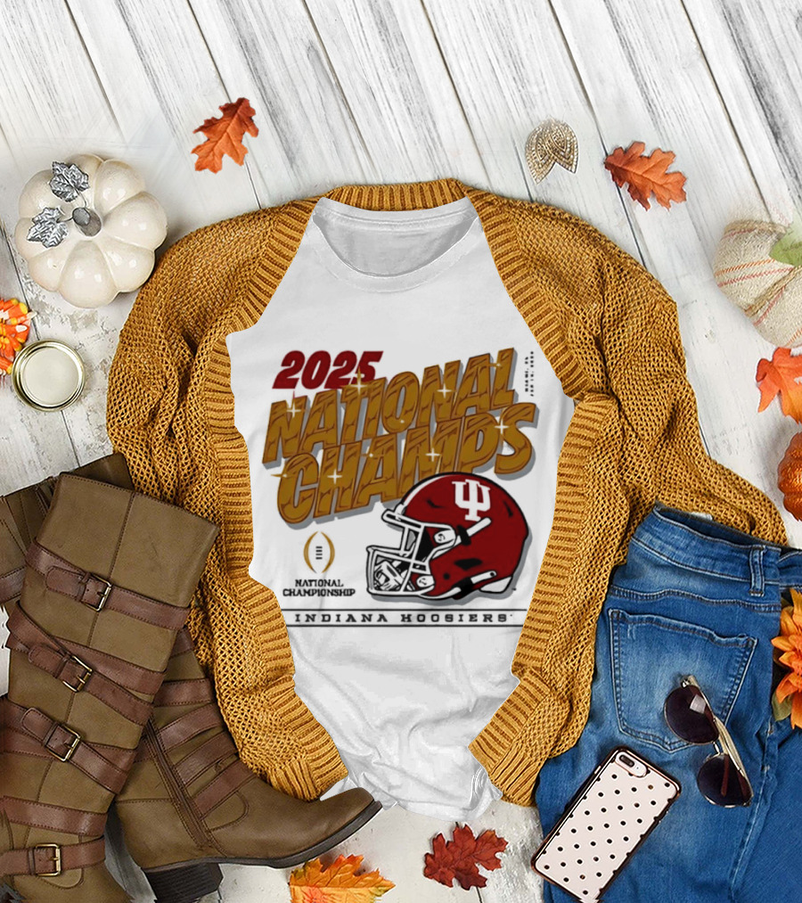2025 National Champs Indiana Hoosiers Football Champions T-Shirt