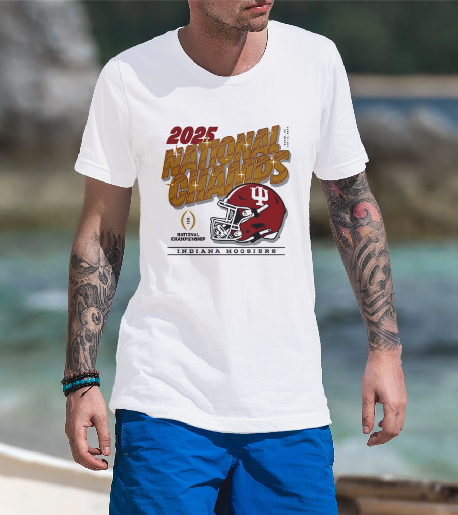 2025 National Champs Indiana Hoosiers Football Champions T-Shirt