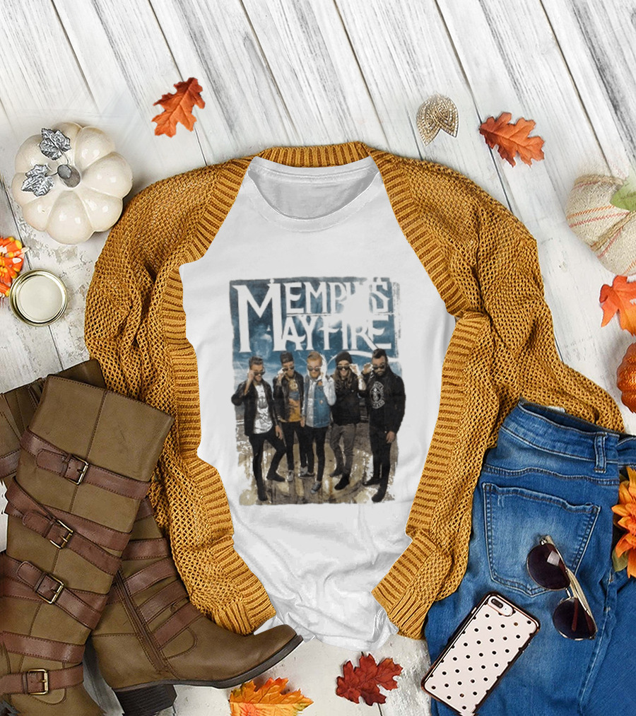 Memphis May Fire Band Sunglasses T-Shirt