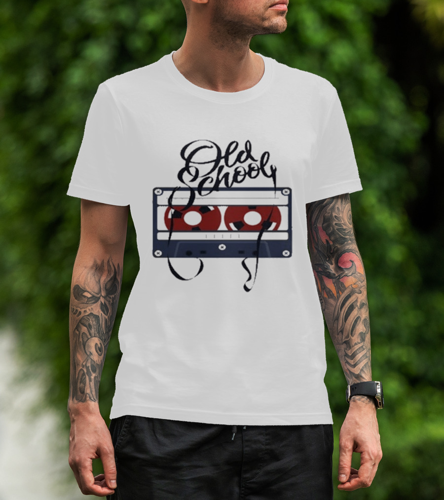 Old School Cassette Tape Vintage 80s 90s T-Shirt