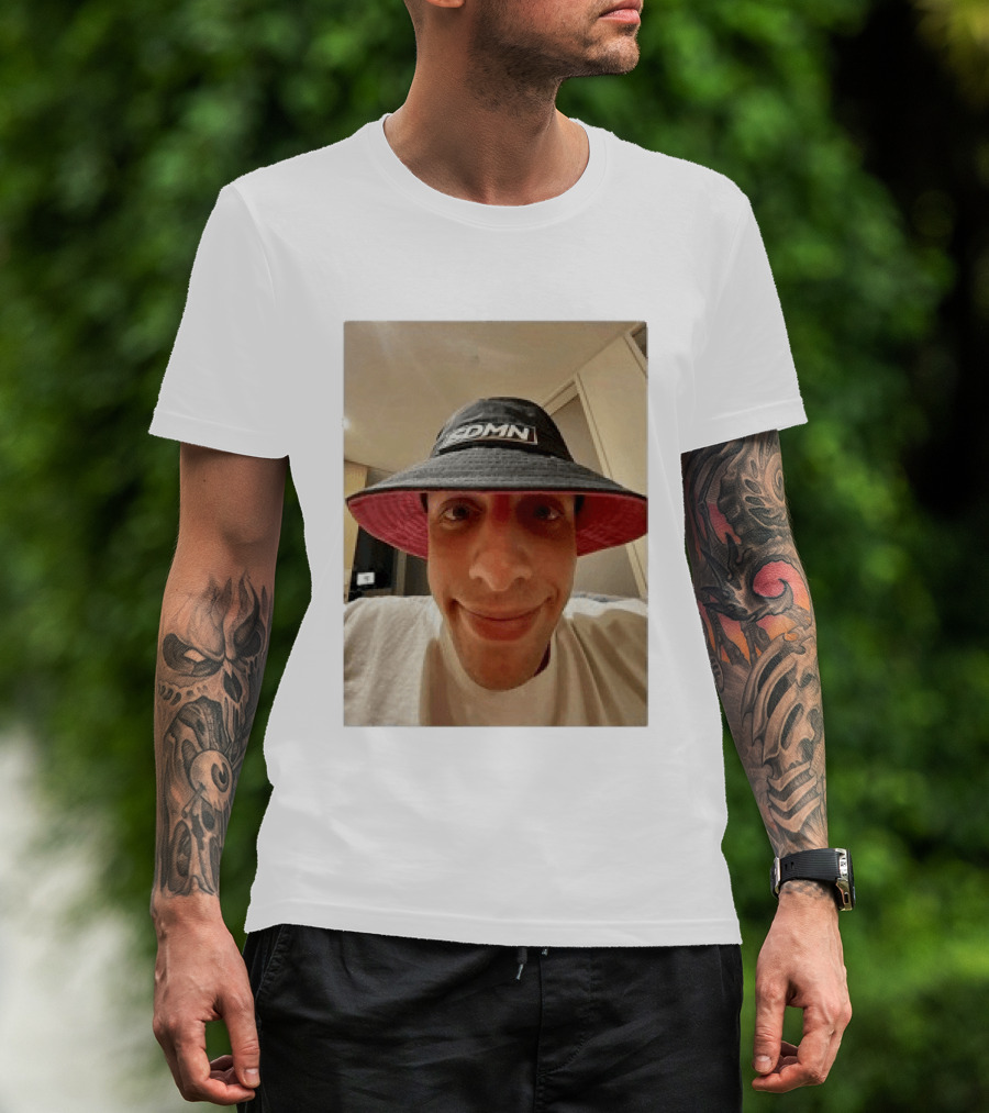 Sidemen W2s EDMN Bucket Hat Black And Red Fashionable Headwear T-Shirt