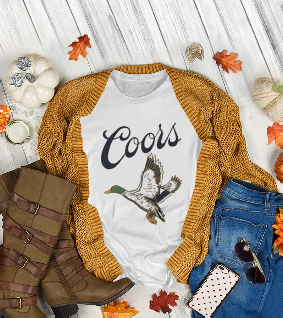Coors Mallard by Tyler Kingston with Brass Tacks T-Shirt