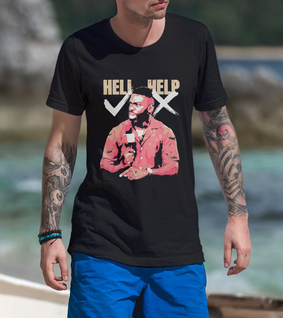 Florida State Seminoles Bryant McFadden Hell Help Two Things T-Shirt
