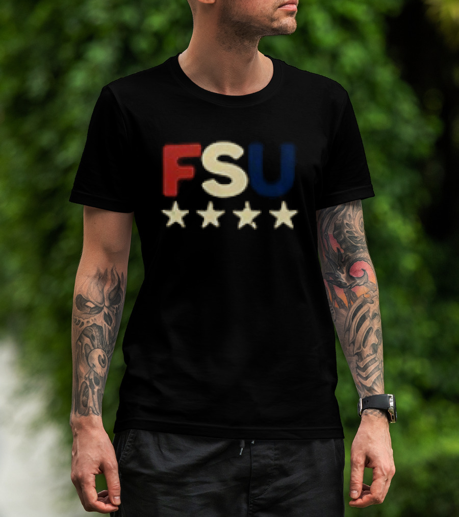 Florida State Seminoles Americana Eagle FSU Stars T-Shirt