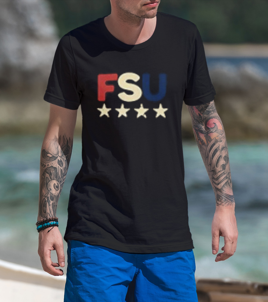 Florida State Seminoles Americana Eagle FSU Stars T-Shirt