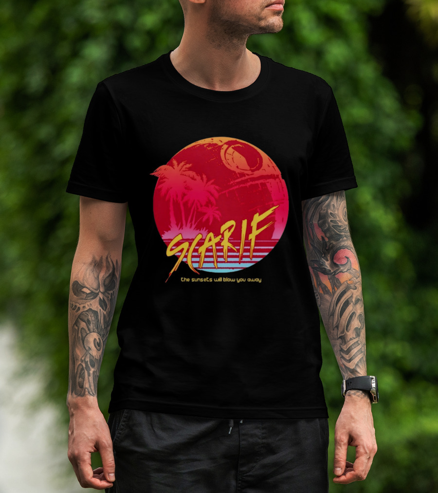 Scarif Sunsets Will Blow You Away T-Shirt