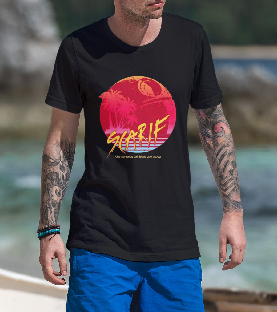 Scarif Sunsets Will Blow You Away T-Shirt