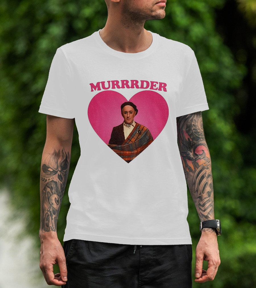 Alan Cumming Murrrder Heart Pink Love The Traitors TV Show T-Shirt