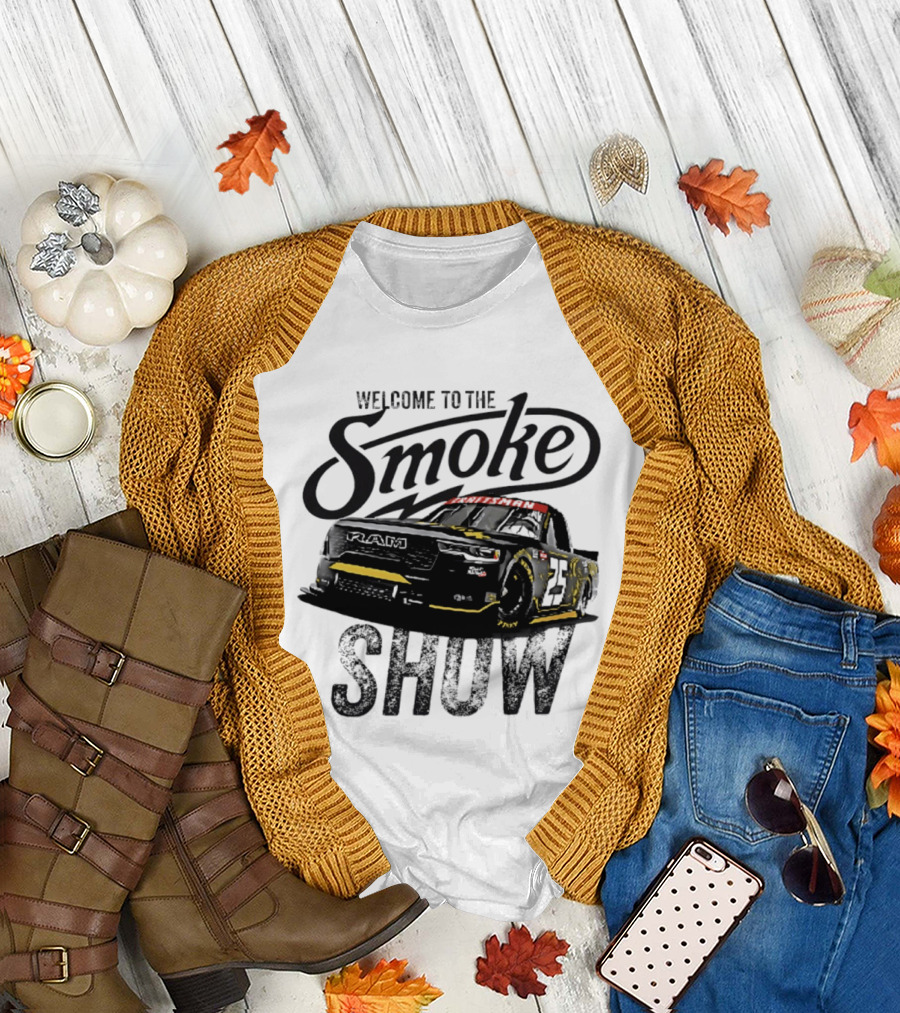 Welcome to the Smoke Show Tony Stewart Racing Truck T-Shirt